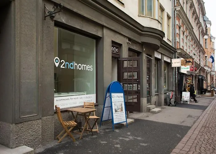 Apartment 2ndhomes Cozy High-quality Studio In Kluuvi With Balcony Helsinki