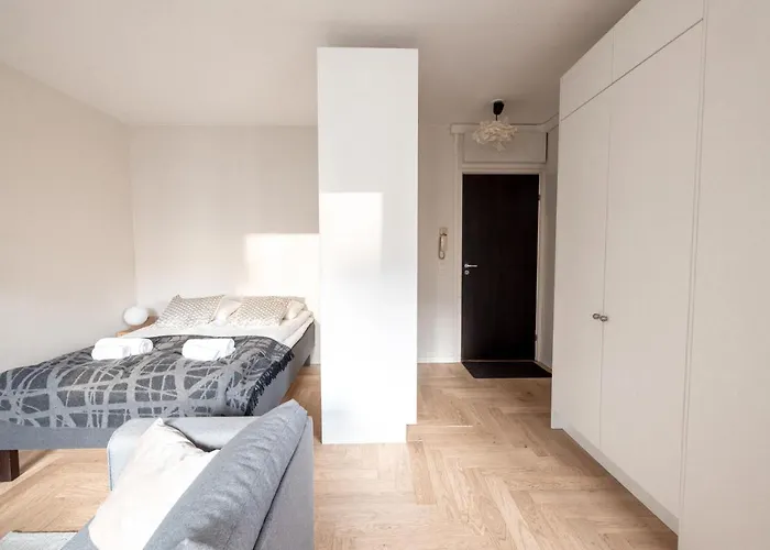 2ndhomes Cozy High-quality Studio In Kluuvi With Balcony Apartment Helsinki